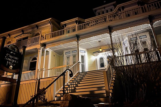 90-Minute Ghost Walking Tour in Boothbay Harbor - The Tugboat Inn’s captain at the wheel