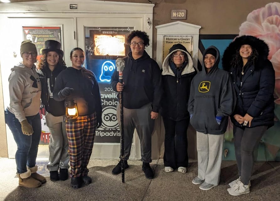 Albuquerque: 8pm Original Ghost Tour of Old Town - My take: book it for stories, not proof