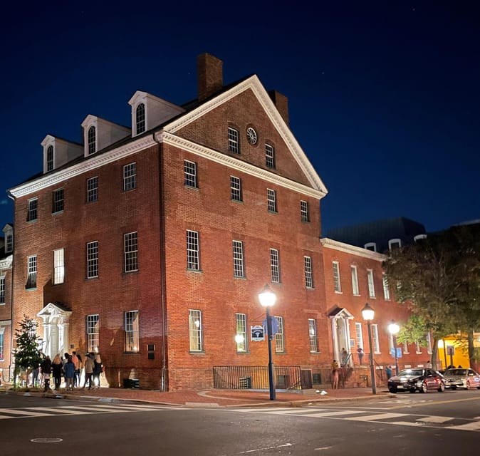 Alexandria: Ultimate Dead of Night Walking Ghost Tour - A 75-minute route with a clear pace