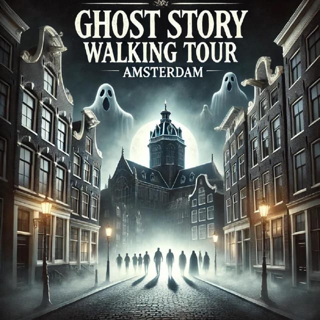Amsterdam: Ghastly Grachten: ghost stories&dark history tour - Huis met de Hoofden, the House with the Heads