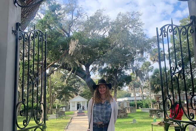 Ancient City Tarot Walk and Ghost Stroll in St. Augustine - The Fool at the Old Spanish Trail Zero Mile Marker