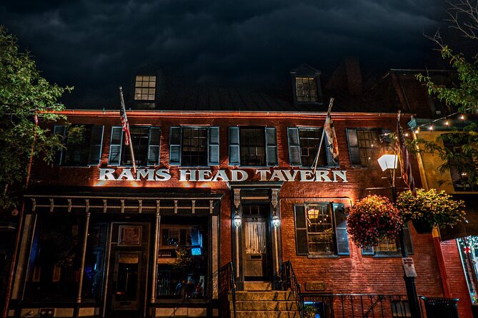 Annapolis Ghost Tours Boos & Booze Haunted Pub Crawl - What $36 buys you in Annapolis