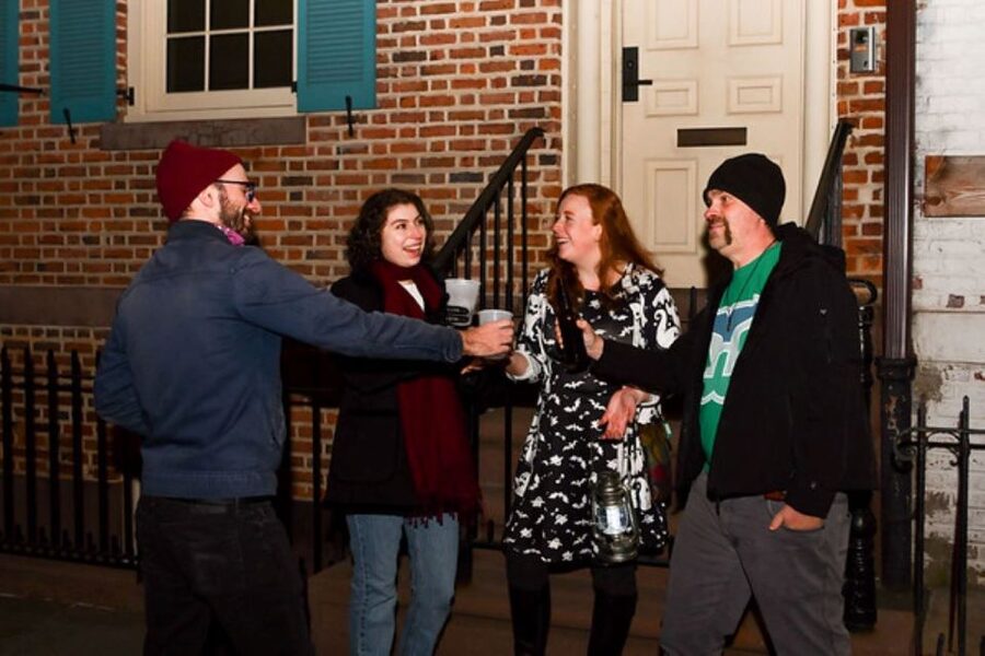Asheville: Terrors, Boos and Booze Haunted Pub Crawl - The Flatiron Building rooftop view