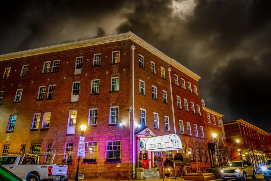 Baltimore: Raven's Revenge Walking Ghost Tour - Fell Family Cemetery between two houses