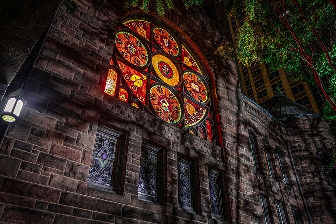 Banshees of Birmingham Ghost Tour: The Furnace of the Forgotten - Linn Park begins the walk at 20th Street North