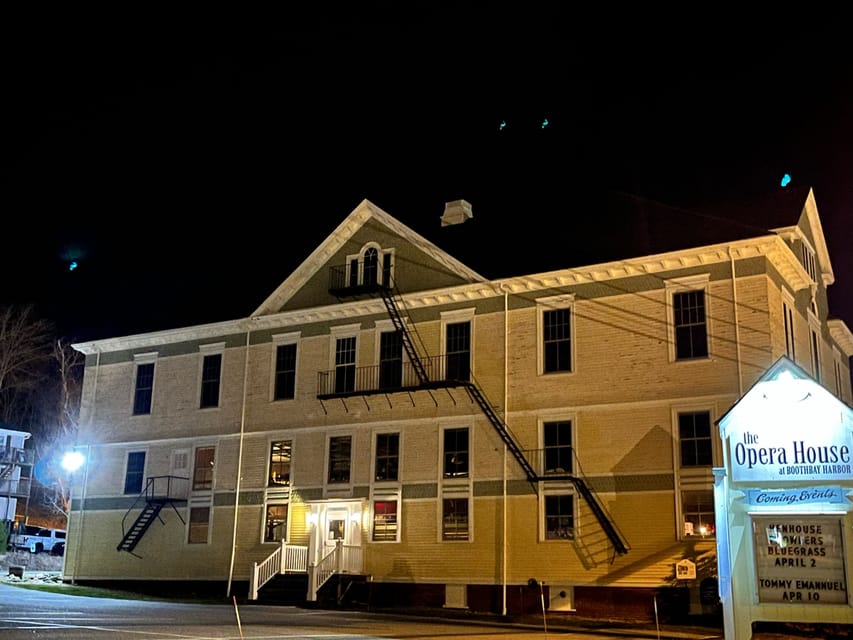 Boothbay Haunted Ghost Walking Tour - Kaler’s Restaurant, Tugboat Restaurant, and the waterfront mood
