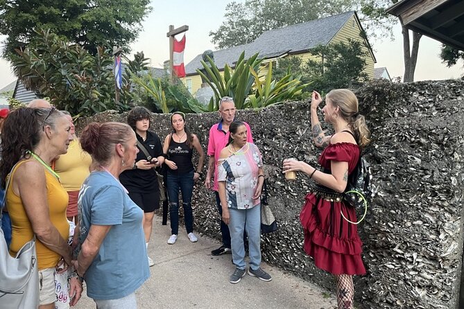 Booze and Boos Haunted St. Augustine Ghost Walking Tour - Scarlet Rogue closes the night with poltergeist tales
