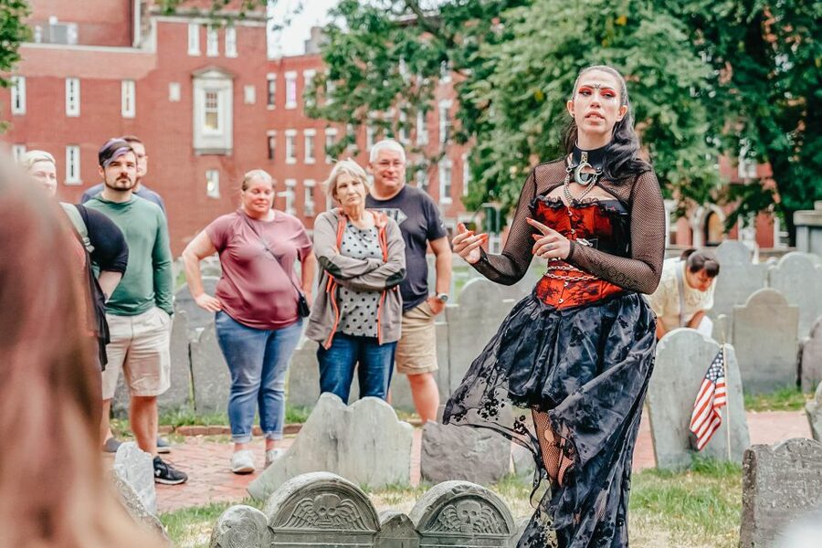 Boston: 1.5-Hour Ghosts and Gravestones Tour - A ghost tour with real Boston beneath the theatrics