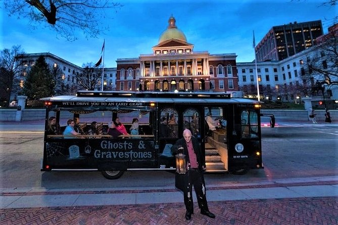 Boston Ghosts and Gravestones Trolley Tour - The Trolley of the Doomed and its grave-digger guides
