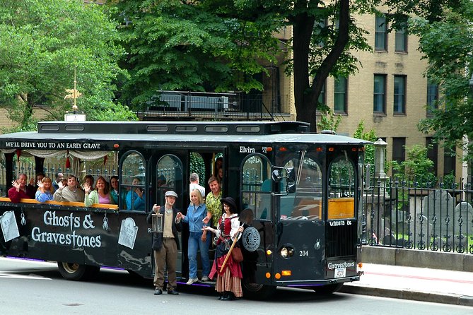 Boston Ghosts and Gravestones Trolley Tour - Copp’s Hill, Cotton Mather, and the uphill walk