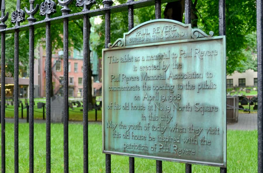Boston: The Ghosts of Boston Tour - King’s Chapel Burying Ground and the weight of old stones