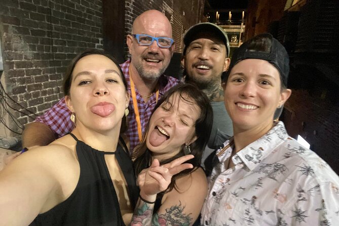 Captain Stoner's Haunted Dive Bar Crawl in Historic Savannah - Tomochichi Memorial Stone and the next drink stop