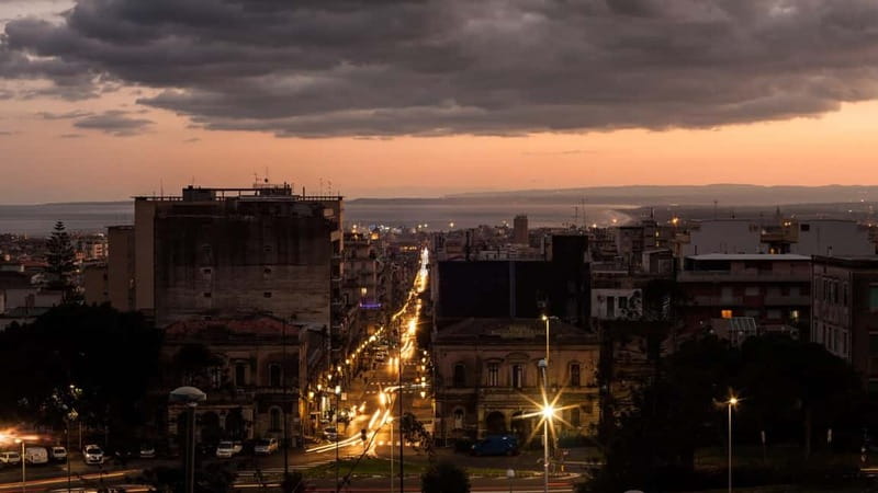 Catania Ghost Tour: Legends and Tastings Under Mount Etna - Via dei Crociferi after dark