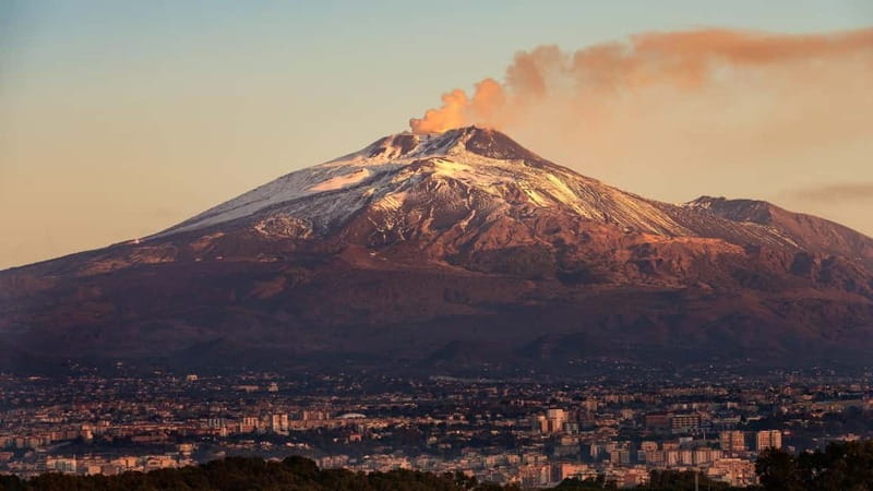 Catania Ghost Tour: Legends and Tastings Under Mount Etna - Piazza Mazzini and the first taste