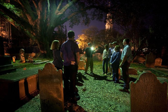 Charleston Ghost & Graveyard Night-Time Guided Walking Tour - Exploring downtown Charleston after dark