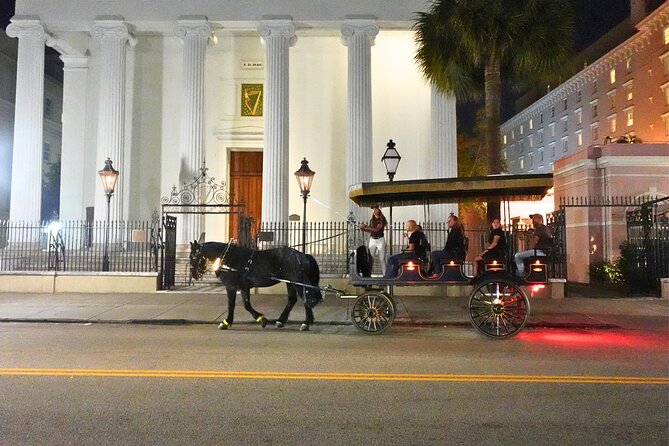 Charleston Haunted Horse and Carriage Evening Tour - Four Corners of Law and the city’s public face