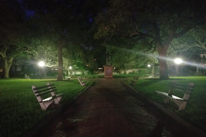 Charleston's Pleasing Terrors Night-Time Walking Ghost Tour - The final stop at a downtown historic church