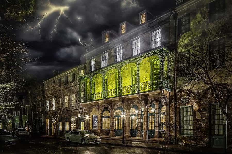 Charleston: Spirits & Spirits Haunted Pub Crawl - The Blind Tiger Pub starts the story