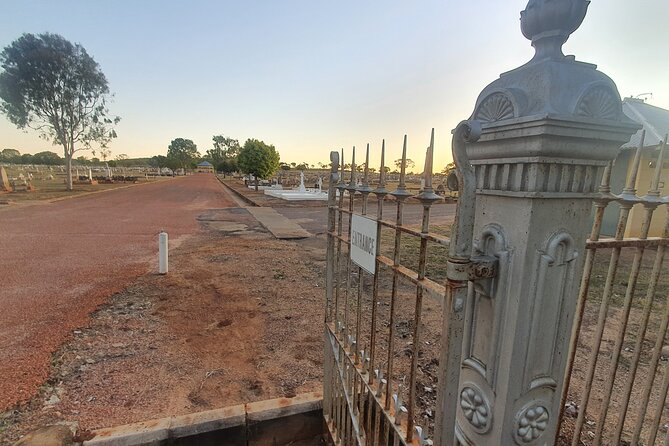 Charters Towers Cemetery Ghost Tour In Lynd Highway - Walking through the historic cemetery