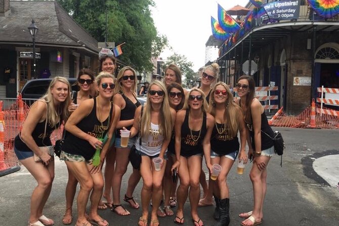 Cheers New Orleans! Cocktails, History, Voodoo & Paranormal Tour - Moving through the French Quarter