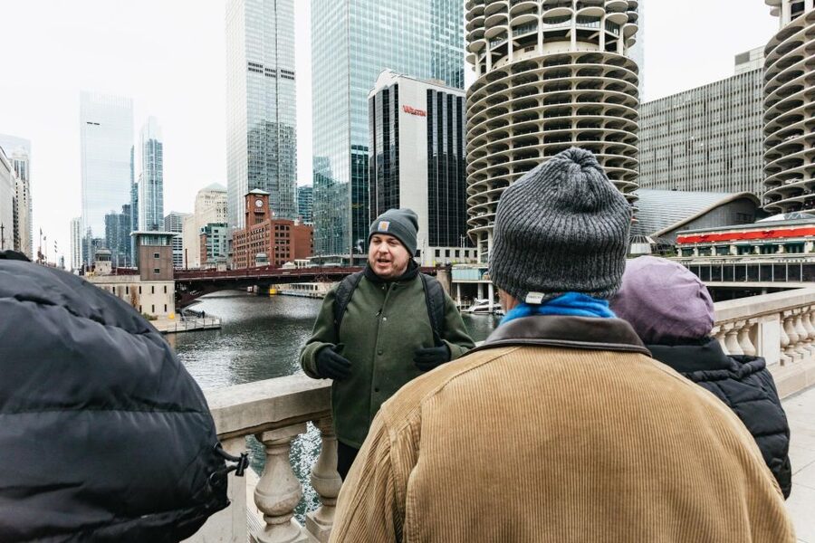 Chicago: Gangsters and Ghosts Guided Walking Tour - Chicago Riverwalk and Death Alley