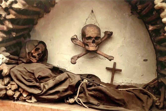 COMBO: Rome's Capuchin Crypts Tour & Rome's Dark Side Ghost Tour - Via Rasella and Rome’s modern dark past