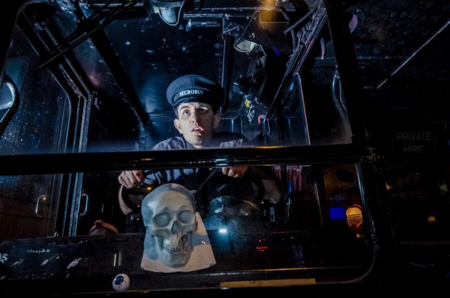Comedy Horror Show: York Ghost Bus Tour - York Minster from a sinister angle