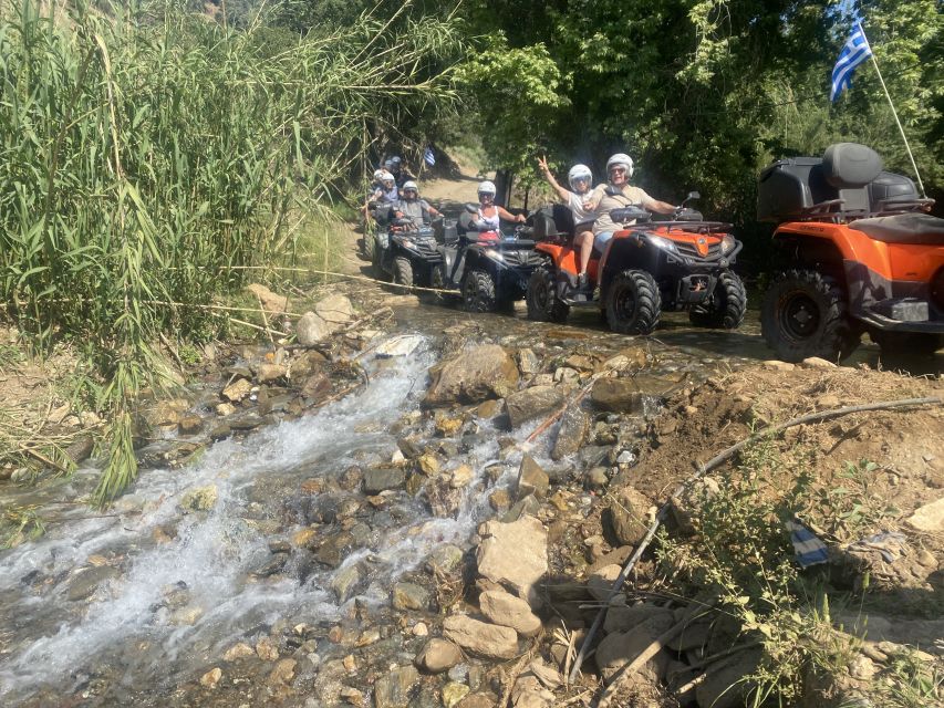 Crete: Quad Safari, Olive Mill with Tasting & Ghost Village - Riding above Agia Pelagia