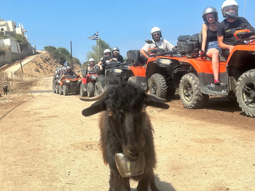 Crete: Quad Safari, Olive Mill with Tasting & Ghost Village - Walking through Achlada’s abandoned village