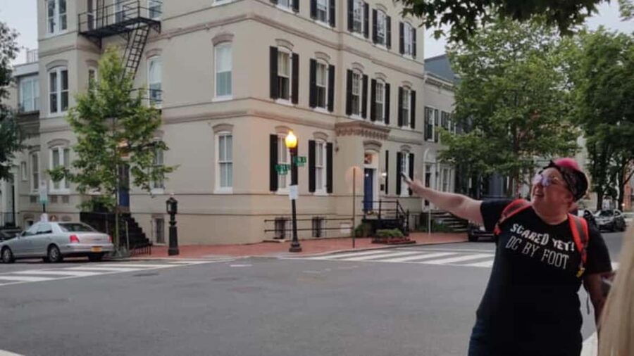 D.C.: Ghosts of Georgetown & The Exorcist Steps Haunted Tour - Starting beside the Old Stone House