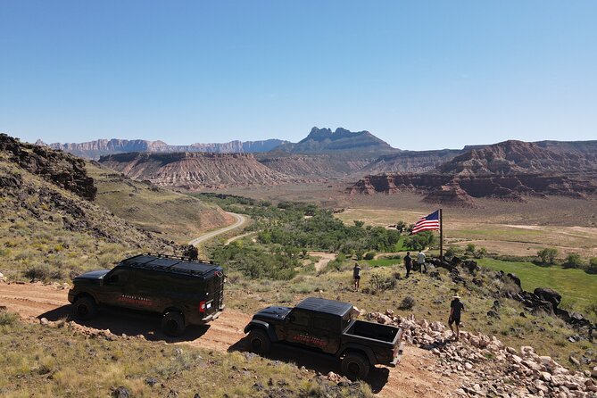 Exclusive Access Zion Jeep Tour including Grafton Ghost Town - Seeing Zion from Zion Cliffside Point
