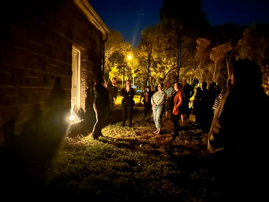 Eynesbury Homestead Dark Tales & Ghostly Trails Dinner&Tour - Stables, servants’ quarters and the abandoned meat room