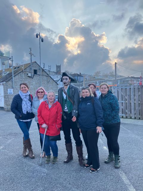 Falmouth: Spookily Enjoyable Ghost Tour (award winning) - Meeting an undead pirate on Prince of Wales Pier