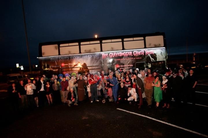 From Dublin: Gravedigger Ghost Bus Tour - Starting near Trinity College and entering old Dublin
