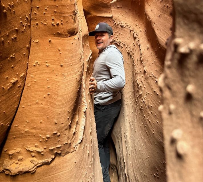 From Escalante: Dry Fork, Peekaboo & Spooky Slot Canyon Tour - Spooky is a test of fit, nerve, and good humor