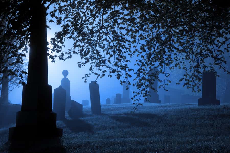 Galveston: Haunted Cemetery Tour - Entering the cemetery after dark