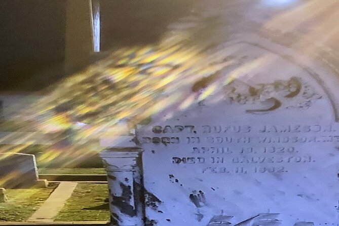 Galveston's Haunted Cemetery Walking Tour - Booking and cancellation details