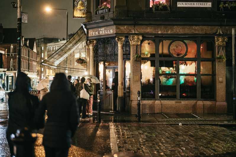 German Language : Original Jack the Ripper Tour - Christ Church, the Ten Bells, and the East End setting