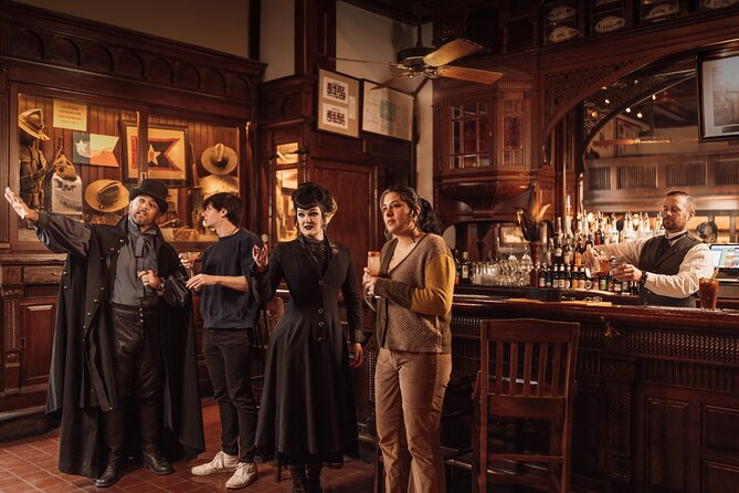 Ghost Bus Pub Crawl - Hotel Havana adds old-world atmosphere by the River Walk