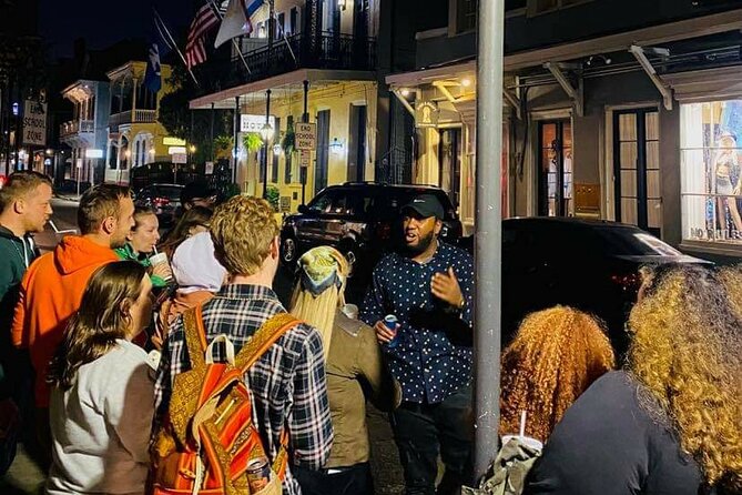 Ghost Tour and Haunted Pub Crawl Party with Free Shot - The Andrew Jackson Hotel and French Quarter backstreets