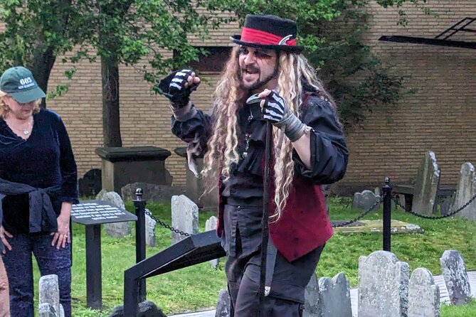 Ghosts and Gravestones Boston Nightwalk - The Boston Massacre Site sets the tone