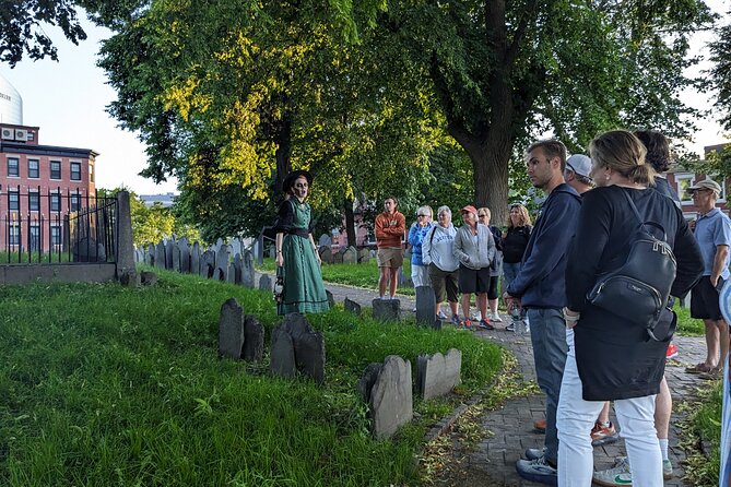 Ghosts and Gravestones Boston Nightwalk - King’s Chapel Burying Ground adds another layer
