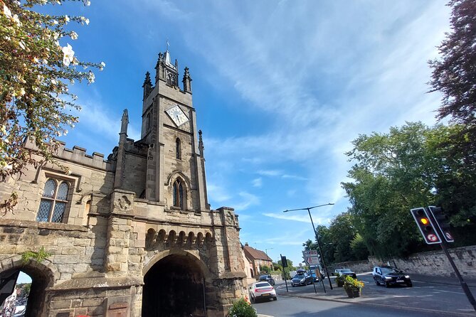 Ghosts, Crime & Legends Quest Experience in Warwick - East Gate and St Peter’s Chapel connect the route to medieval Warwick