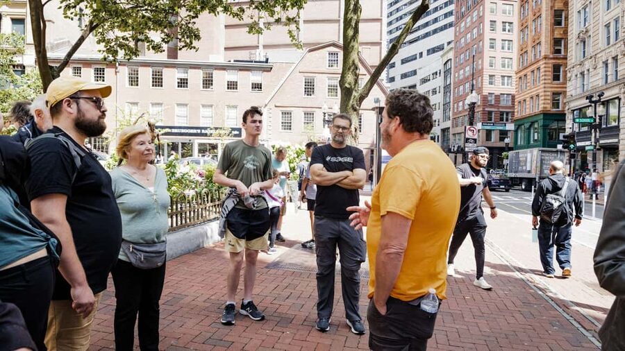 Ghosts of Boston: 1.5 Hour Haunted History Walking Tour - An old cemetery sets the mood