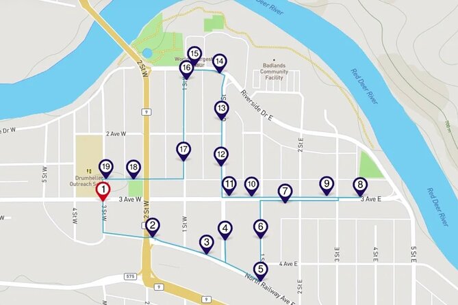 Ghosts of Drumheller: a Smartphone Audio Ghost Tour - Cemeteries, saloons, and buildings with difficult pasts