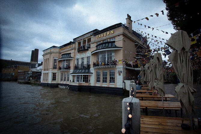 Ghosts of Greenwich: London's Haunted Walking Tour - The Trafalgar Tavern and a riverfront view