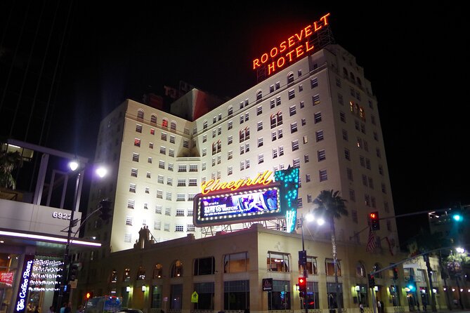 Ghosts of Hollywood Night-Time Walking Tour - El Capitan Theatre and the Faces at the Window