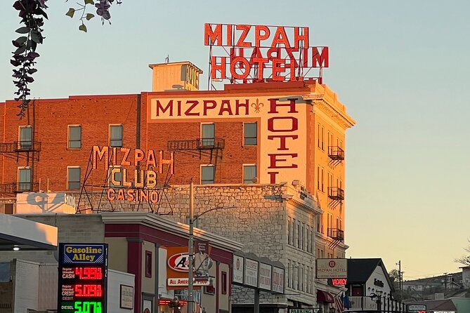 Ghosts of Tonopah Haunted History GPS/APP Smartphone guided Walking Tour outside - How the GPS app works in practice