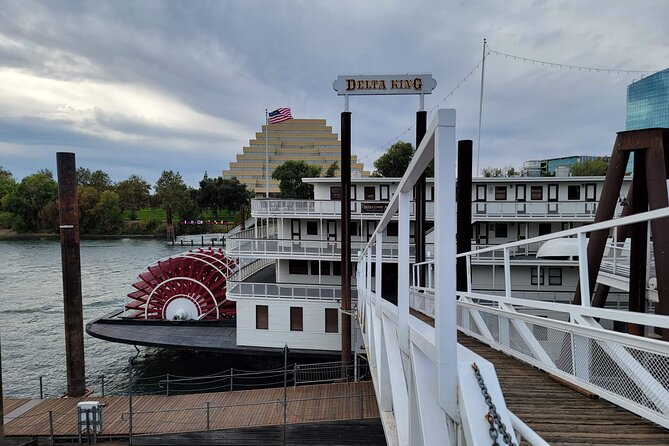 Gold Rush and Ghosts of Sacramento Smart Phone guided (App/GPS) Walking Tour - Railroad power at the Big Four Building