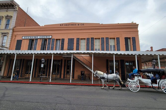 Gold Rush and Ghosts of Sacramento Smart Phone guided (App/GPS) Walking Tour - One more important building before Fanny Ann’s